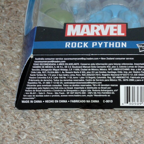 2018 Hasbro Marvel Legends 6" Rock Python Figure MIB Brand New BAF Hulk - Picture 7 of 9